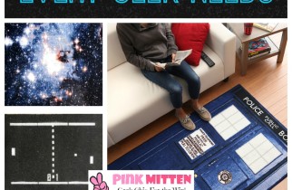 Awesome Carpets and Rugs Every Geek Needs @pink_mitten #geekrugs #geek #geekhome