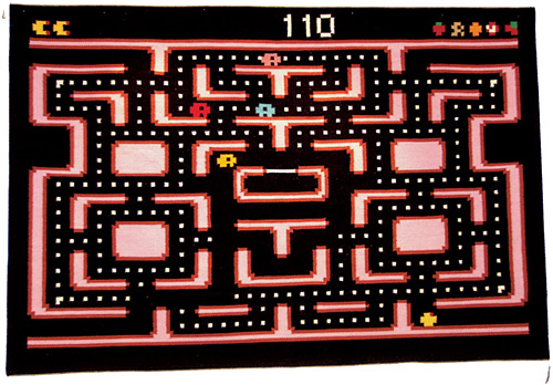 Pacman Rug (Featured on pinkmitten.com) #geekrugs #geekhhome