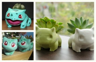 Collection of the Best Bulbasaur Pokemon Garden Pots as featured on @pinkmitten. #gardenpot #flowerpot #plantpot #Pokemon #bulbasaur