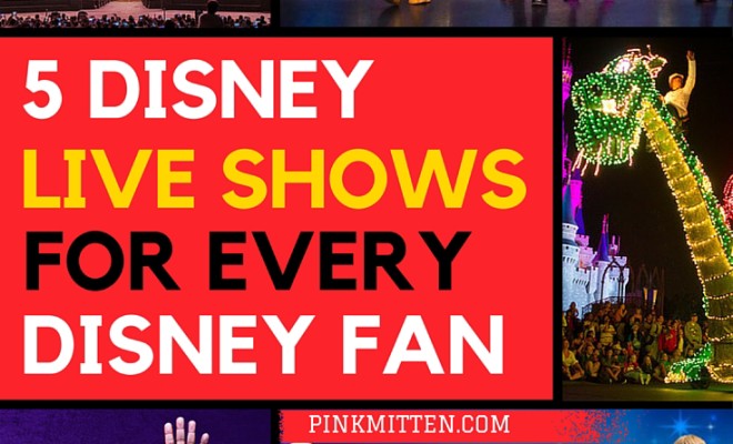 5 Disney Live Shows for Every Disney Fan's Bucket List @pinkmitten.com #disney #disneyshows #disneycruises #broadway