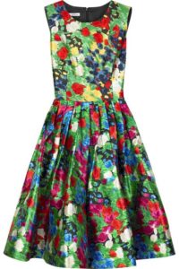 Floral Dress - Transitioning from Winter to Spring